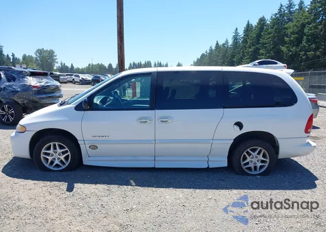 2000 Dodge Grand Caravan Se z USA, uszkodzony, nr VIN 1B4GP44G7YB763543